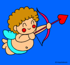 Dibujo Cupido pintado por jpd10