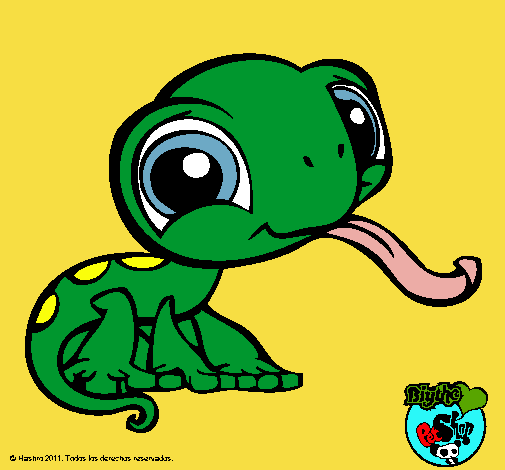 Lagarto Littlest Pet Shop