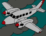 Dibujo Avioneta pintado por jacktermin