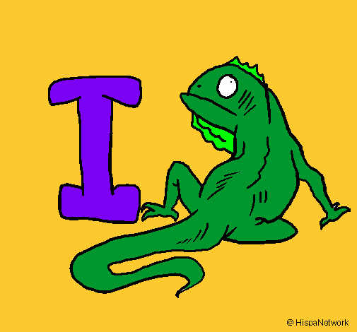 Dibujo Iguana pintado por lOliitaa
