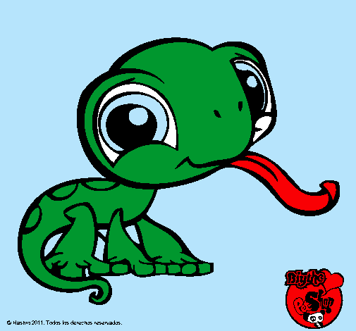 Lagarto Littlest Pet Shop