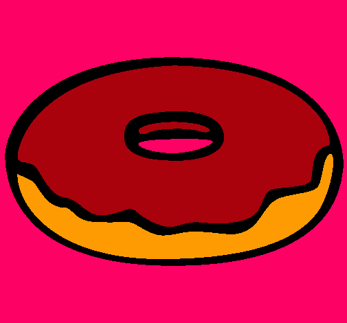 Dibujo Donuts pintado por beker