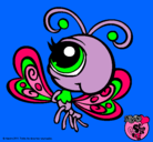 Dibujo Mariposa Littlest Pet Shop 2 pintado por cocol