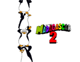 Dibujo Madagascar 2 Pingüinos pintado por fetsgfeyfryy