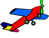 Dibujo Avión de juguete pintado por yomaira
