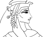 Dibujo Faraón pintado por patrichica