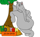 Dibujo Horton pintado por helefant