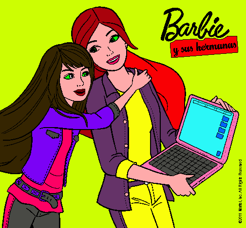 El nuevo portátil de Barbie