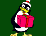 Dibujo Pingüino pintado por abygaiil