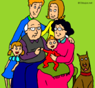 Dibujo Familia pintado por ae2629