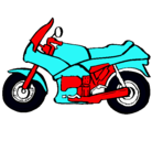Dibujo Motocicleta pintado por hakim