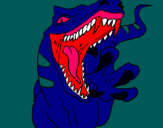 Dibujo Velociraptor II pintado por chimuelo