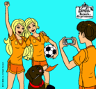 Dibujo ¡Campeonas! pintado por 555555555555