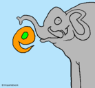 Dibujo Elefante pintado por Doraluc