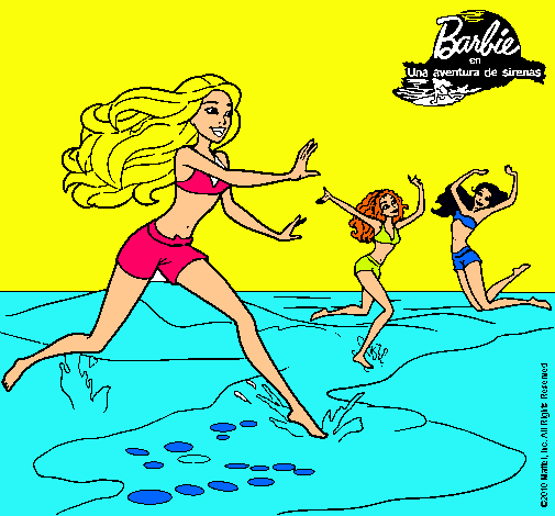 Barbie de regreso a la playa