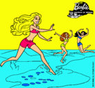 Dibujo Barbie de regreso a la playa pintado por druky24