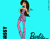 Dibujo Barbie Fashionista 2 pintado por Sandritha