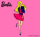 Dibujo Barbie informal pintado por 1999999