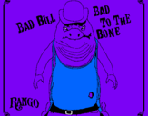 Dibujo Bad Bill pintado por timoteo