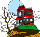 Dibujo Casa encantada pintado por Lucia003