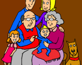 Dibujo Familia pintado por 14_10_11giu