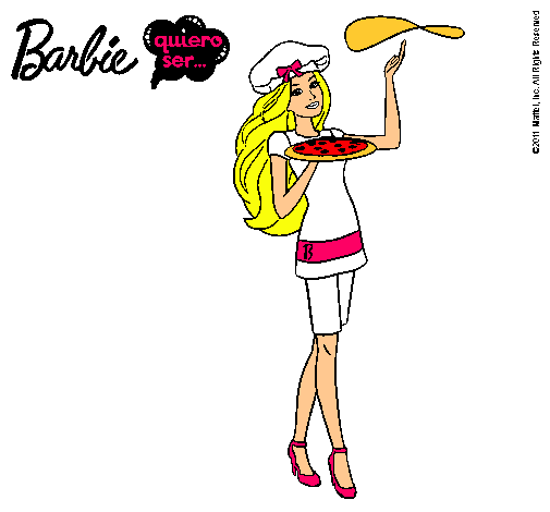 Barbie cocinera