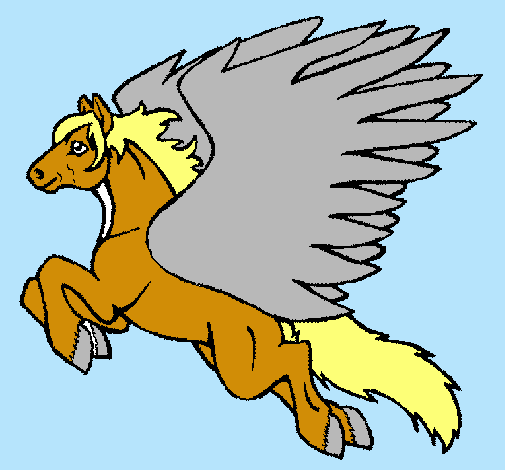 Pegaso volando