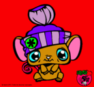 Dibujo Ratoncito Littlest Pet Shop pintado por loris