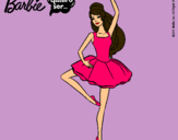 Dibujo Barbie bailarina de ballet pintado por Sandritha