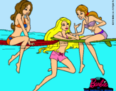 Dibujo Barbie y sus amigas pintado por NATASHIIIITA