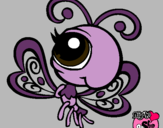 Dibujo Mariposa Littlest Pet Shop 2 pintado por emoxhiitha