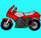 Dibujo Motocicleta pintado por FGGJJE