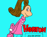 Dibujo Horton - Sally O'Maley pintado por jshiruygrtu7