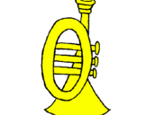 Dibujo Trompeta pintado por trompeta