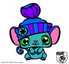 Dibujo Ratoncito Littlest Pet Shop pintado por SaraCascales