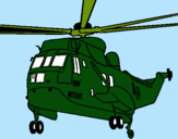 Dibujo Helicóptero al rescate pintado por ghffuyfy