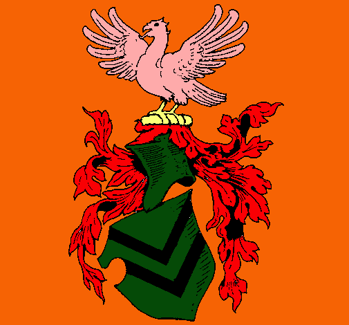 Escudo de armas y aguila 