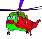 Dibujo Helicóptero al rescate pintado por 549548954548