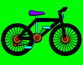 Dibujo Bicicleta pintado por hahahaha