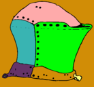 Dibujo Casco de caballero pintado por batistaco