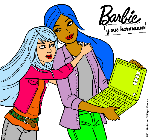 El nuevo portátil de Barbie