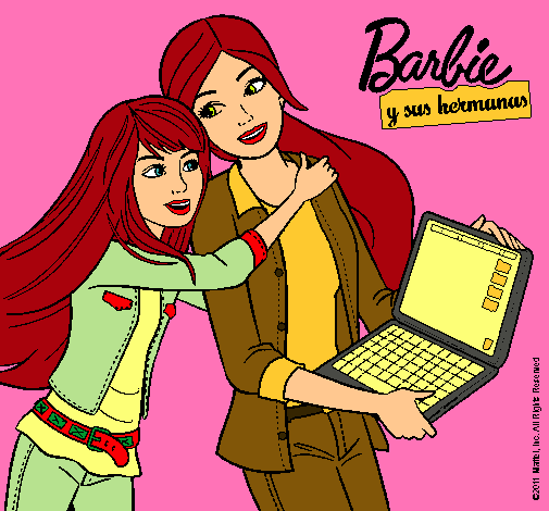 El nuevo portátil de Barbie