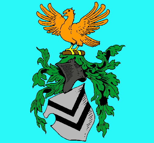 Escudo de armas y aguila 