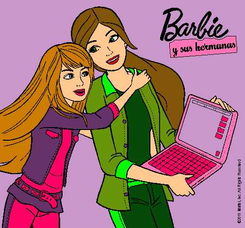 El nuevo portátil de Barbie