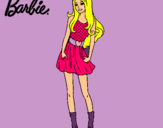 Dibujo Barbie veraniega pintado por chelita111097