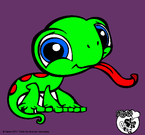 Lagarto Littlest Pet Shop