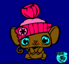 Dibujo Ratoncito Littlest Pet Shop pintado por natiit