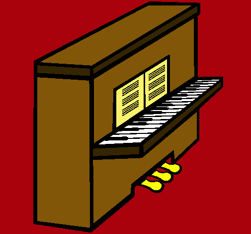 Dibujo Piano pintado por SoyCool