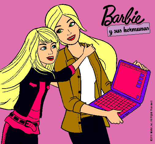 El nuevo portátil de Barbie