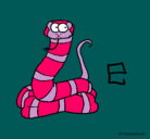 Dibujo Serpiente pintado por vbgfghg